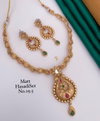 19 Mh Matte Hasadi Set Type Necklace Wholesale Export In India

